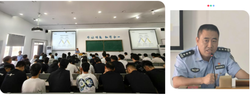 新闻速递 | 土木工程系党总支与高速交警张家口大队党支部联合举办交通安全进校园专题宣讲活动